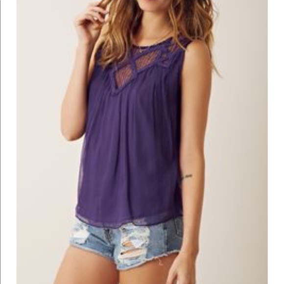 Tops - Beyond vintage chiffon blouse